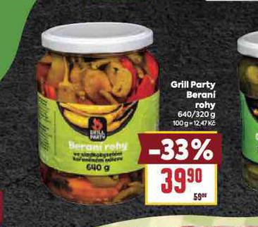 GRILL PARTY BERAN ROHY