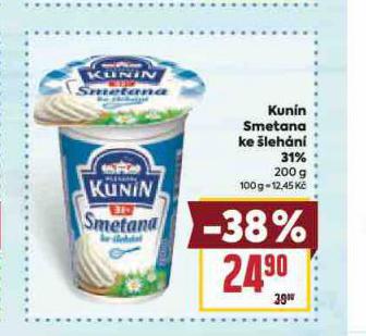 KUNN SMETANA KE LEHN 31%