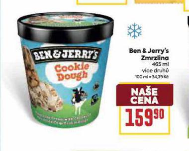 BEN & JERRYS ZMRZLINA
