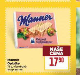 MANNER OPLATKY