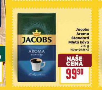 JACOBS AROMA STANDARD MLET KVA