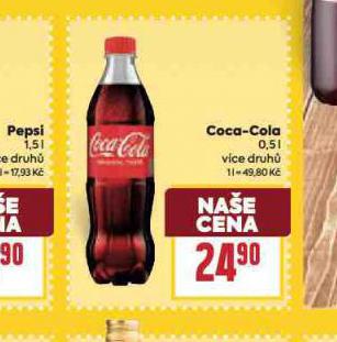COCA COLA 0,5L