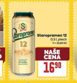PIVO STAROPRAMEN 12