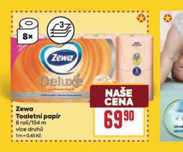 ZEWA DELUXE TOALETN PAPR