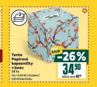 TENTO PAPROV KAPESNKY