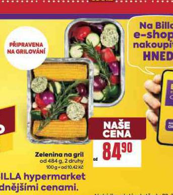 ZELENINA NA GRIL