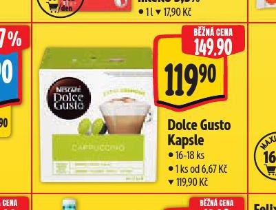 KAPSLE DOLCE GUSTO