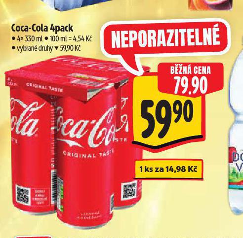 COCA COLA 4PACK