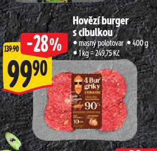 HOVZ BURGER S CIBULKOU