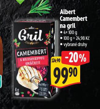 CAMEMBERT NA GRIL