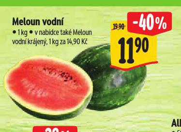 MELOUN VODN