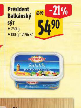 PRSIDENT BALKNSK SR