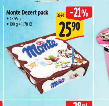 MONTE DEZERT PACK