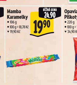 MAMBA KARAMELKY
