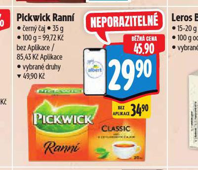 PICKWICK RANN AJ