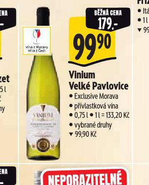 VINIUM VELK PAVLOVICE