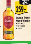 GRANTS TRIPLE WOOD WHISKY