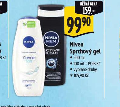 NIVEA SPRCHOV GEL