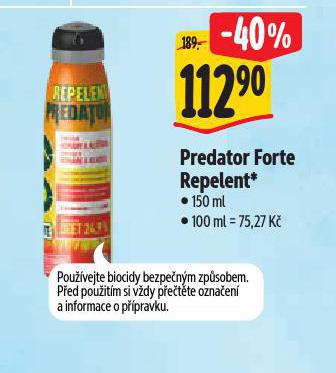PREDATOR FORTE REPELENT