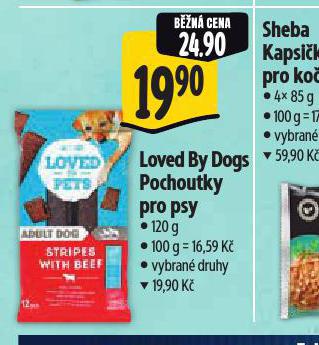 LOVED BY DOGS POCHOUTKY PRO PSY