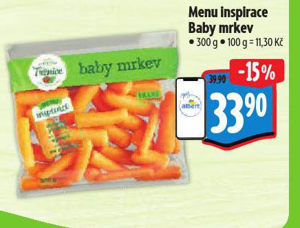 MENU INSPIRACE BABY MRKEV
