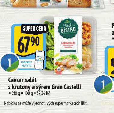 CAESAR SALT S KRUTONY A SREM GRAN CASTELLI