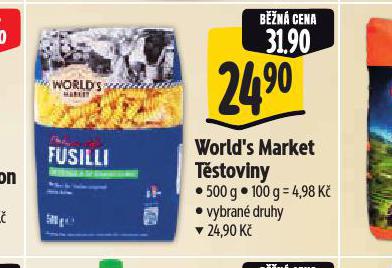 WORLDS MARKET TSTOVINY