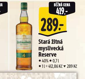 STAR ITN MYSLIVECK RESERVE