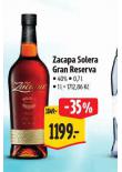 ZACAPA SOLERA GRAN RESERVA
