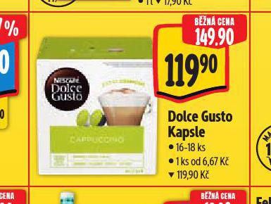DOLCE GUSTO KAPSLE