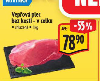 VEPOV PLEC BEZ KOSTI