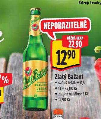 PIVO ZLAT BAANT