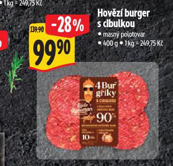 HOVZ BURGER S CIBULKOU