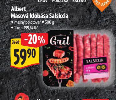 MASOV KLOBSA SALSICCIA