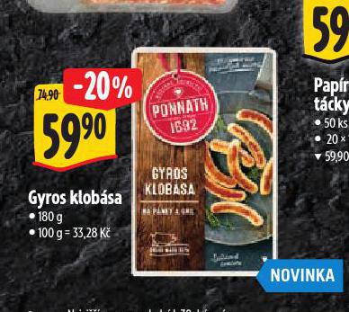 GYROS KLOBSA