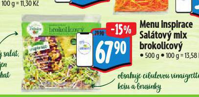 MENU INSPIRACE SALTOV MIX BROKOLICOV
