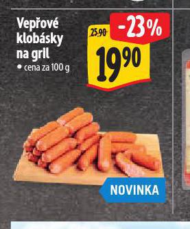VEPOV KLOBSKY NA GRIL