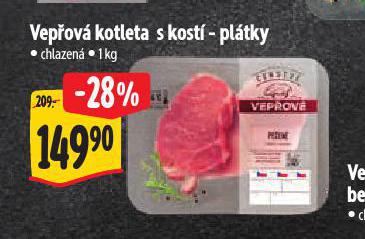 VEPOV KOTLETA S KOST