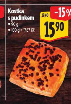 KOSTKA S PUDINKEM