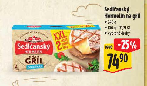 SEDLANSK HERMELN NA GRIL