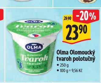 OLMA OLOMOUCK TVAROH