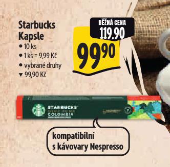 STARBUCKS KVOV KAPSLE