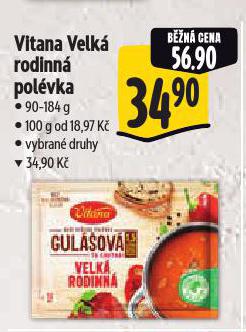 VITANA VELK RODINN POLVKA