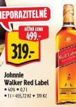 JOHNNIE WALKER RED LABEL