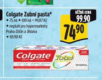 COLGATE ZUBN PASTA