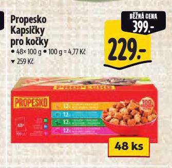 PROPESKO KAPSIKY PRO KOKY
