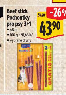 BEEF STICK POCHOUTKY PRO PSY