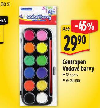 CENTROPEN VODOV BARVY