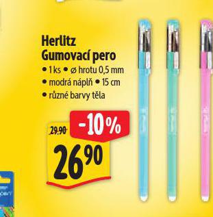 HERLITZ GUMOVAC PERO
