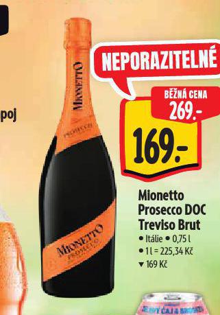 MIONETTO PROSECCO DOC TREVISO BRUT